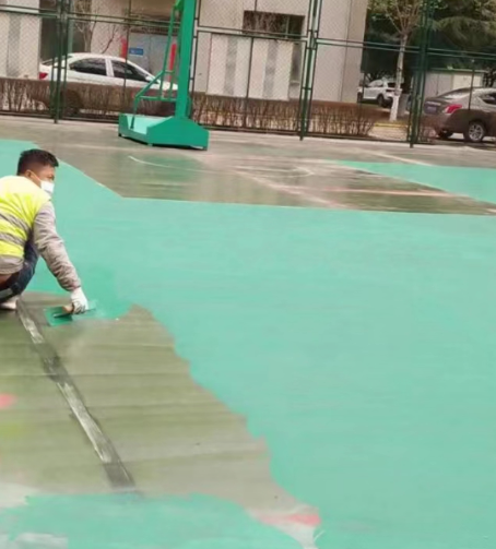 西安球场地面翻新